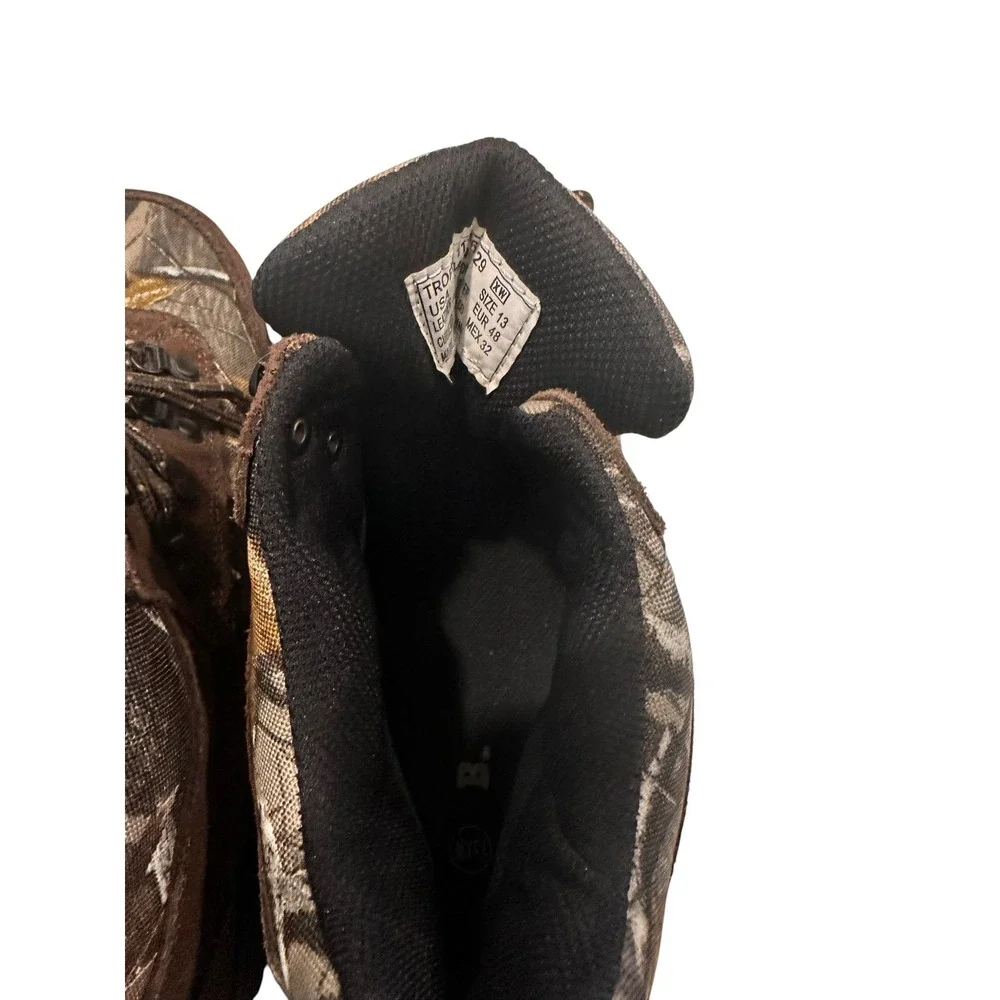 Brahma Trophy Mens Camo Waterproof Hunting Hiking Boots Brown Size 13 XW 1136129